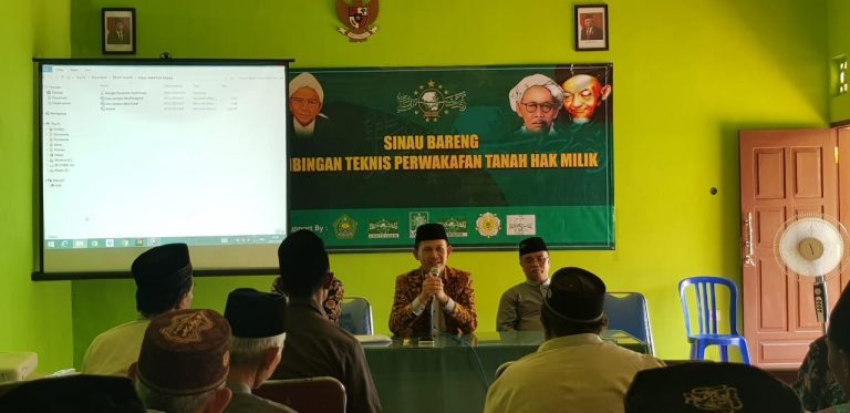 Sinau Bareng Perwakafan LWP PCNU Kab Malang