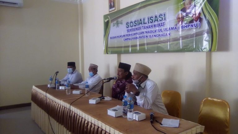 Sosialisasi Sertifikasi Wakaf Bangkalan
