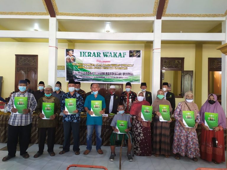 Ikrar Wakaf BHPNU di Ploso Kandang
