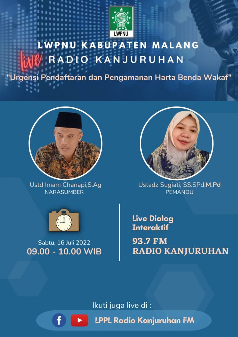 Dialog Interaktif LWPNU Kab Malang di Radio