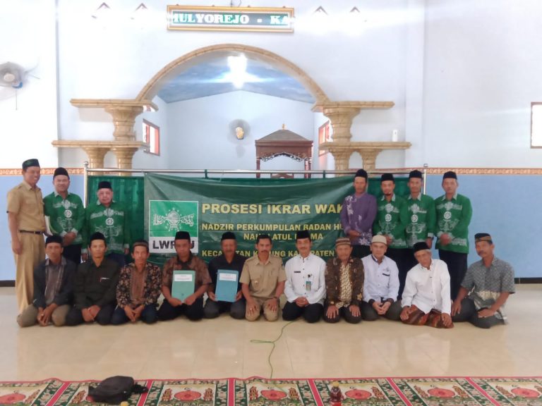 3 Tempat Ibadah di Ikrar Wakafkan