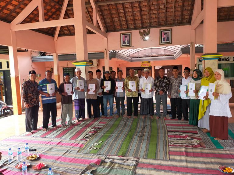 Kedamean Gresik Ikrar Wakaf 16 BHPNU