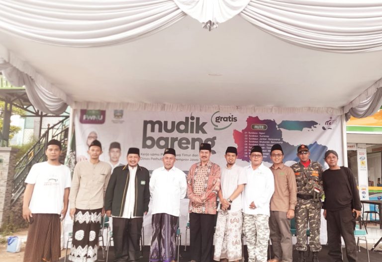 PWNU Berangkatkan 15 Bis Mudik Gratis