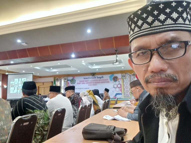Rakor percepatan sertifikasi tanah Wakaf di BPN Jatim