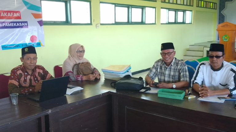 LWP NU Pamekasan Gelar Rapat Koordinasi dan Evaluasi Perwakafan Bersama BWI