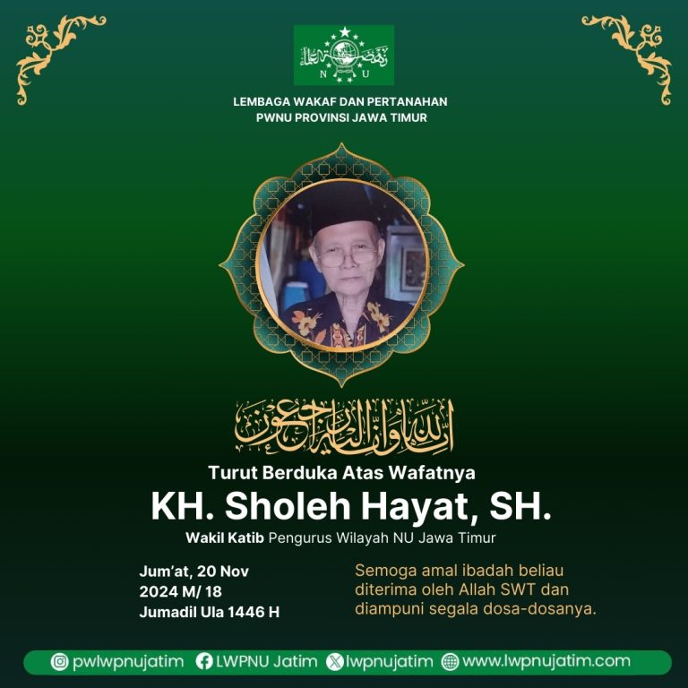 Berita Duka: KH Sholeh Hayat Meninggal Dunia