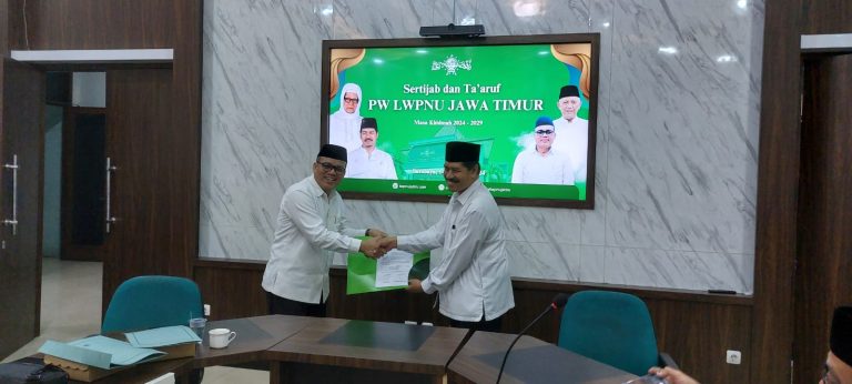 Estafet Kepengurusan LWP PWNU Jatim untuk Pengembangan Wakaf Produktif